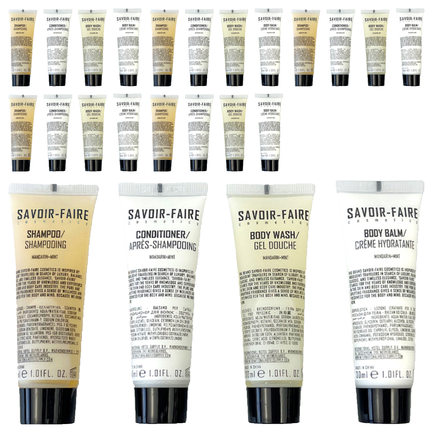 소유공간 호텔용 어메니티 헤어바디 4종 세트, 6세트 24,900원