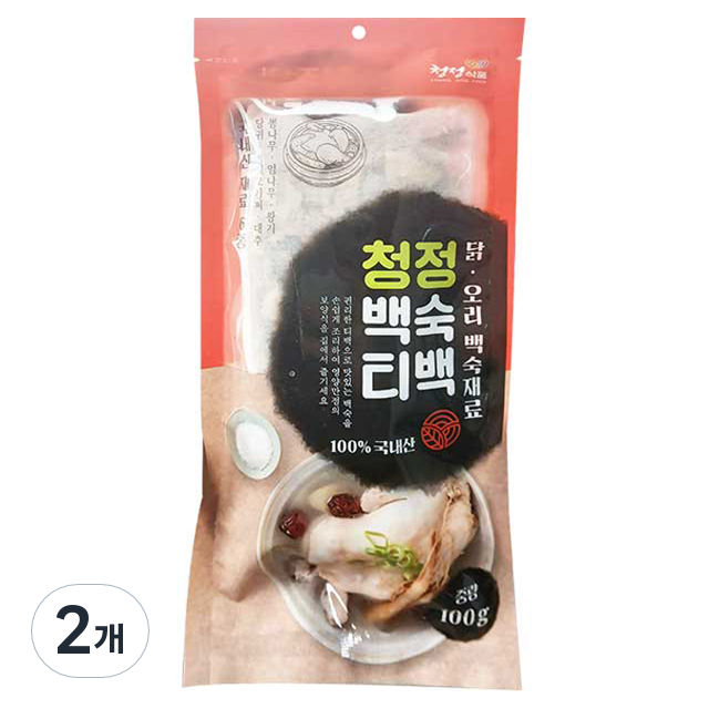 조은약초 청정 백숙 티백 3,630원