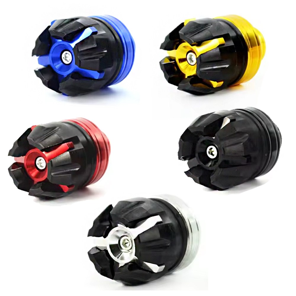 락모터스 오토바이 블루색상 포크슬라이더 머플러슬라이더 쇼바가드 충격방지포크 튜닝, 1개 4,100원