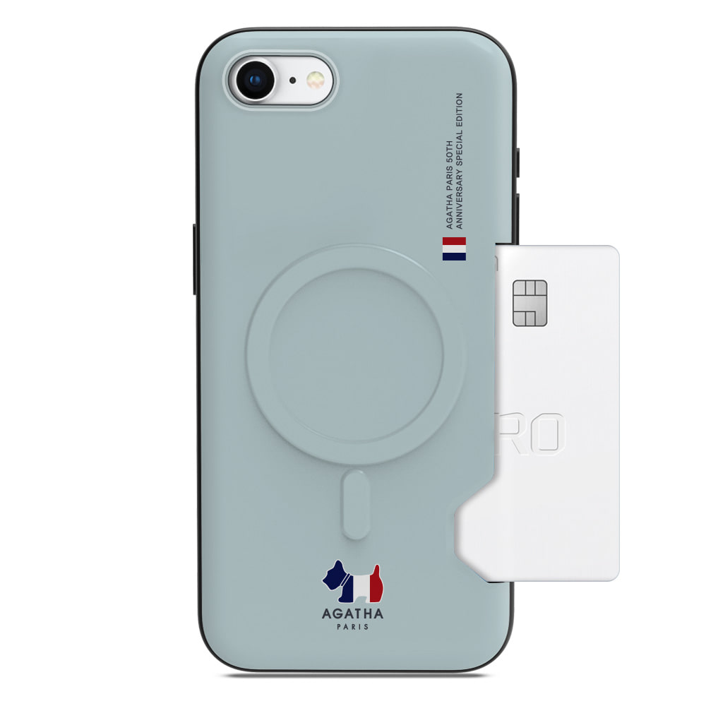 투 카드 수납 맥세이프 아가타 베이직 에디션 디자인 범퍼 아이폰 케이스 29,900원