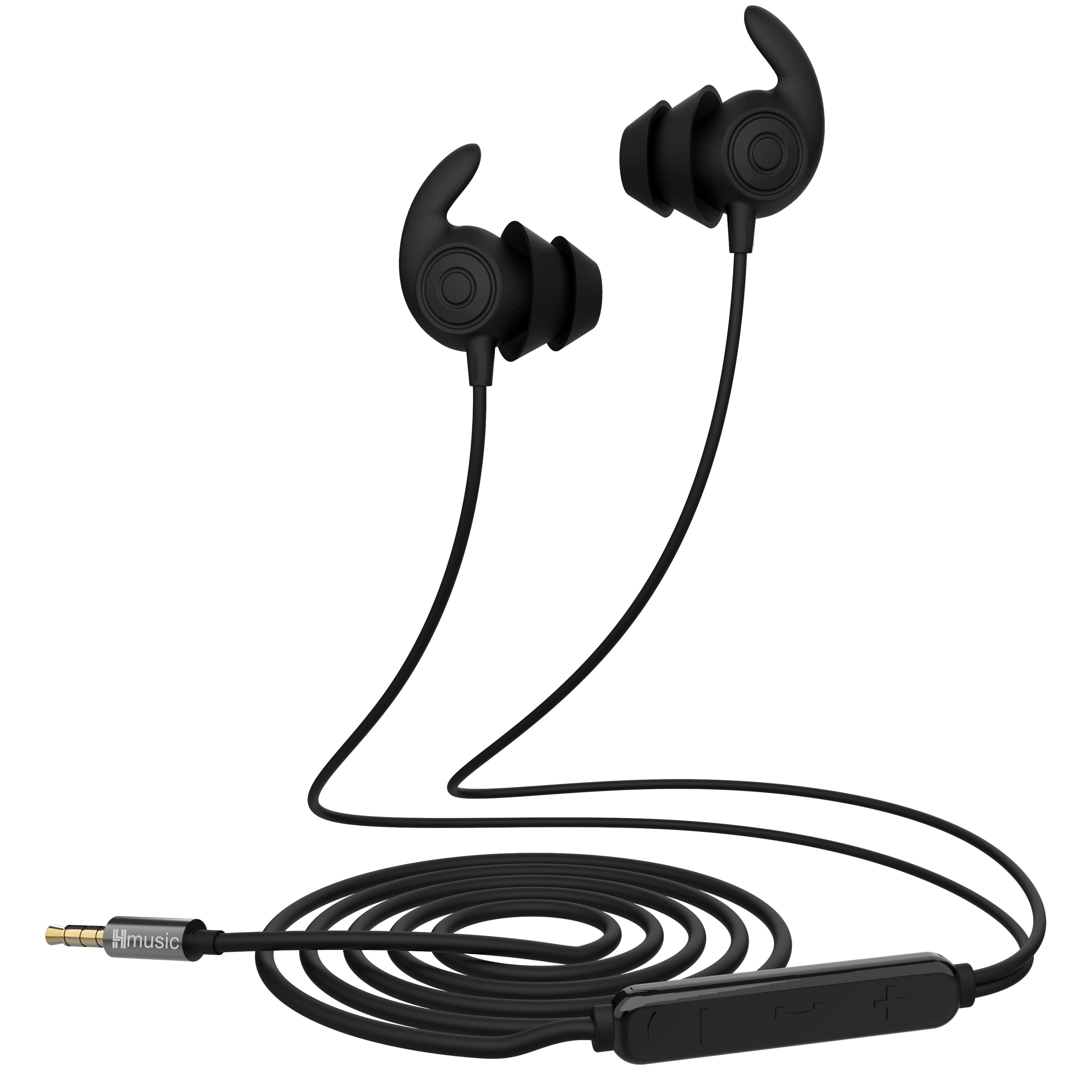 Hmusic 소음 차단 3.5mm 수면 유선 이어폰 WE01, 블랙 29,900원