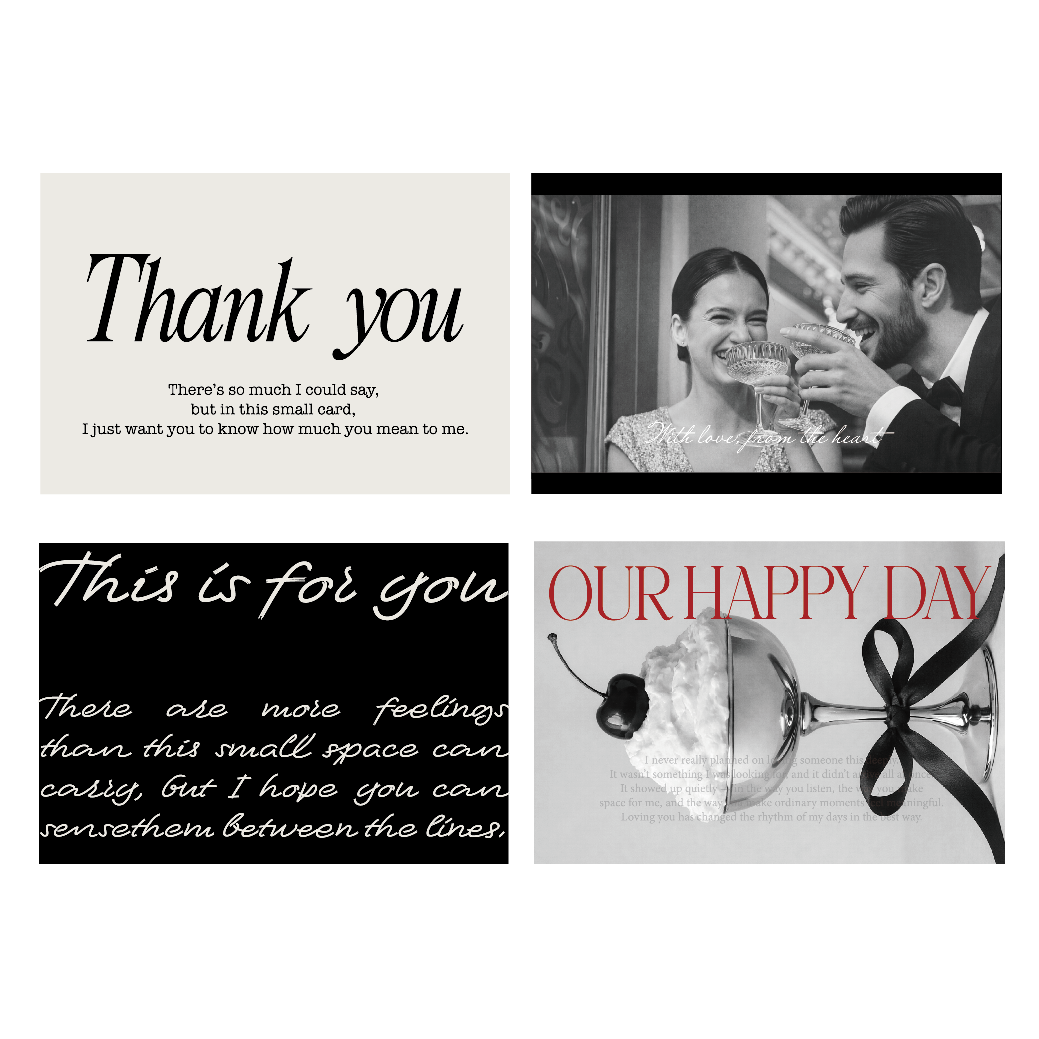 포포샵 감성 메세지 카드 편지지+봉투+스티커 세트 12,900원