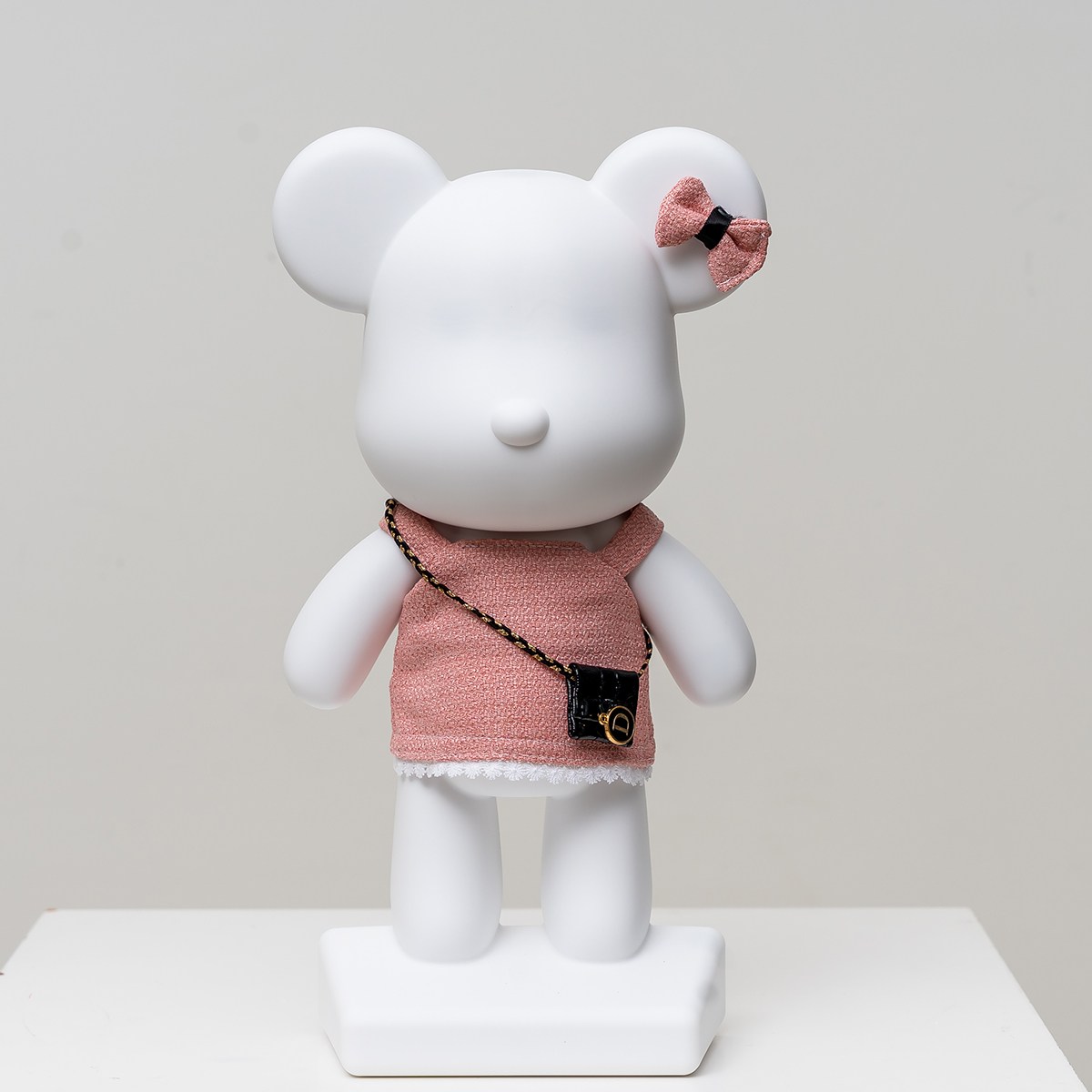 대형 석고방향제 28.7cm 자석형 곰꾸미기 빅베어브릭 [연핑크원피스] + (탈취제+오일) 세트 매그니토, 여름바람 83,000원