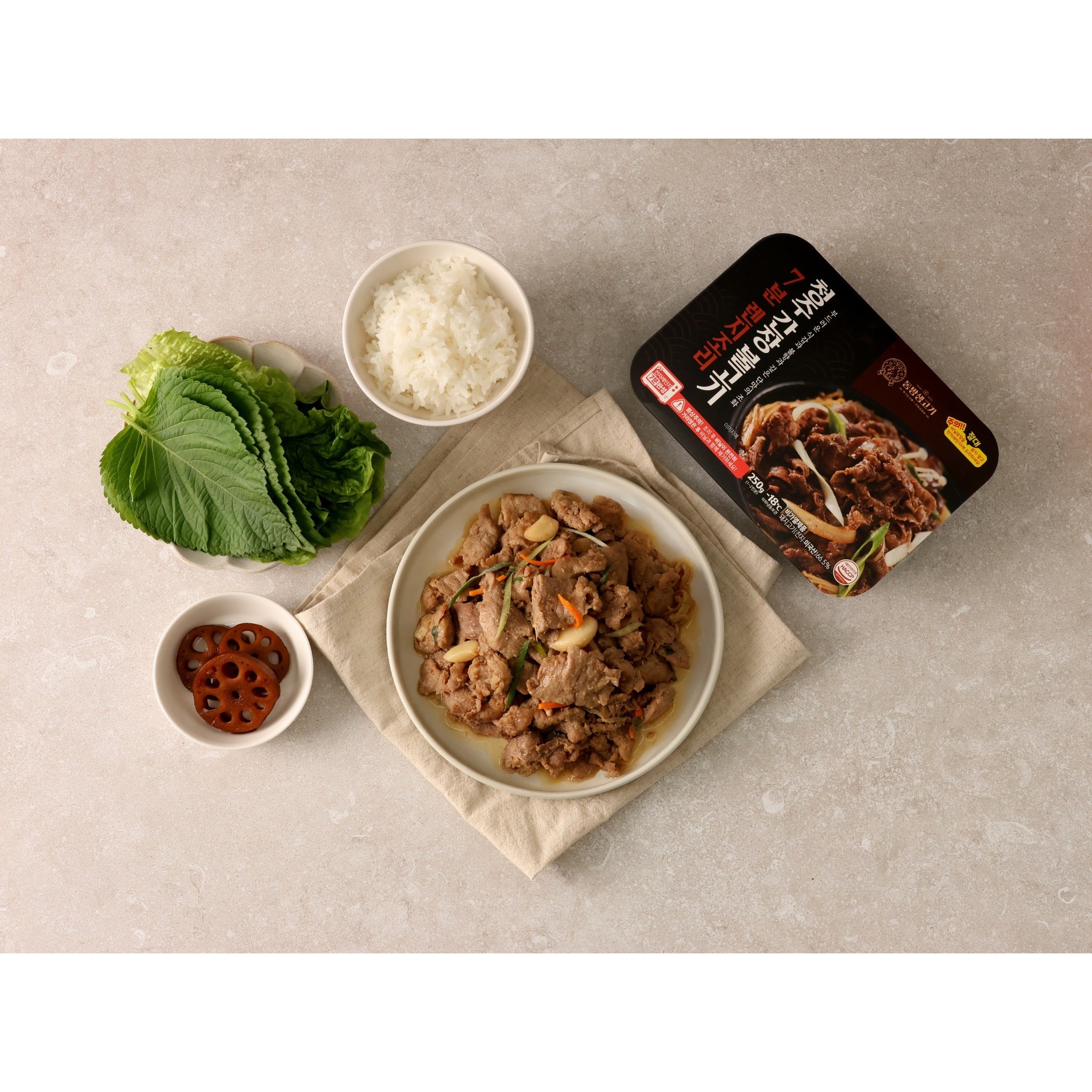 7분 렌지조리 청주 간장 불고기, 3개, 260g 26,500원