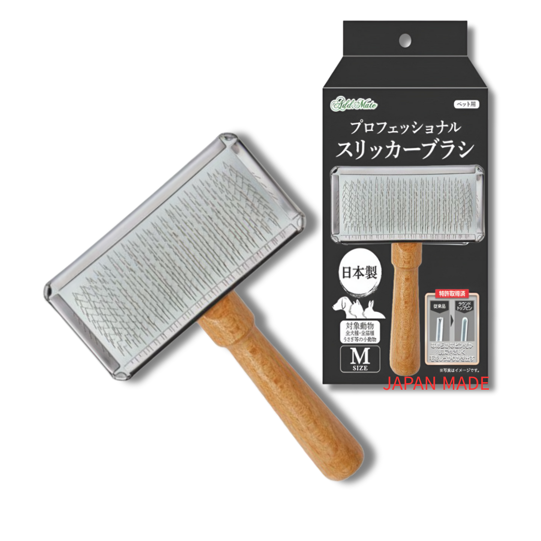 일본제작 특허받은 슬리커 미용브러쉬 강아지고양이 장모 단모 엉킨털 프로페셔널 페티오 18,900원