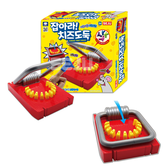 세주 잡아라치즈도둑 룰렛 복불복 벌칙게임 실내게임 보드게임 11,900원