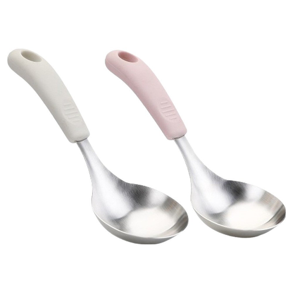 뉴비아 스텐304 주방 캠핑 실리콘 손잡이 미니국자 2종 세트 10,700원