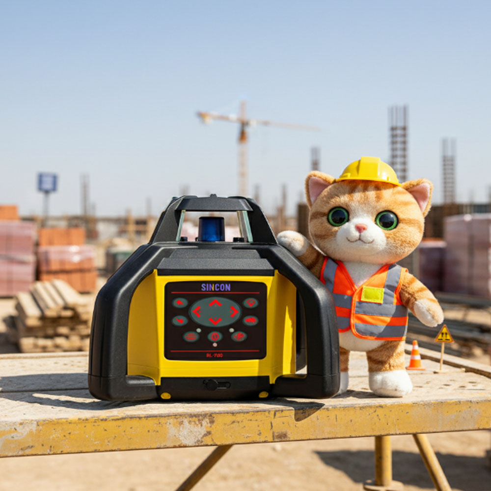 [신콘] 회전 레이저레벨 1인측정 레드빔 수평 수직 전자동센서 직경1200M RL-700 825,000원