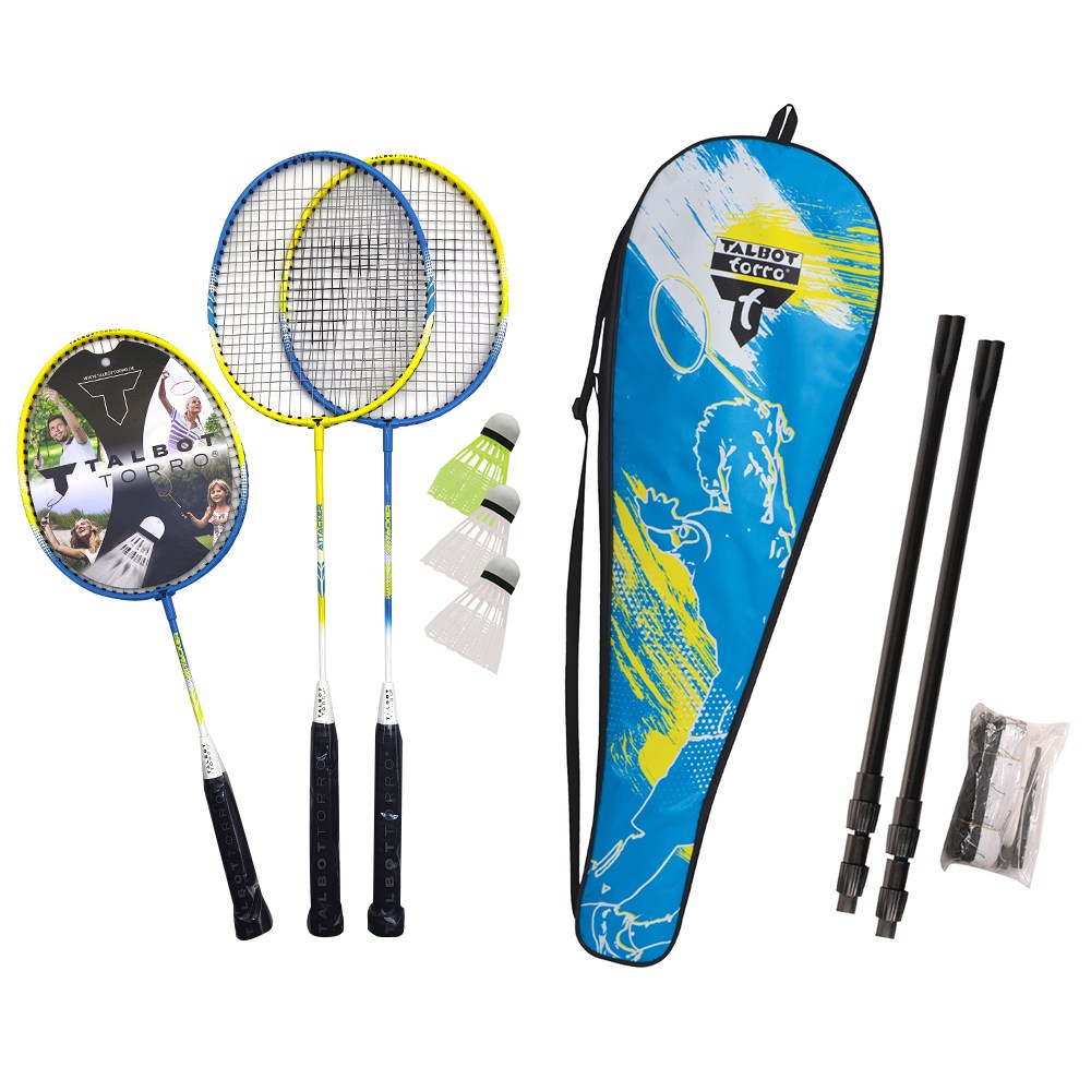 타토 Attacker Family 배드민턴 3인 가족 풀세트 (라켓2 미니라켓1 셔틀콕3 가방1 네트설치세트), 1개 44,100원
