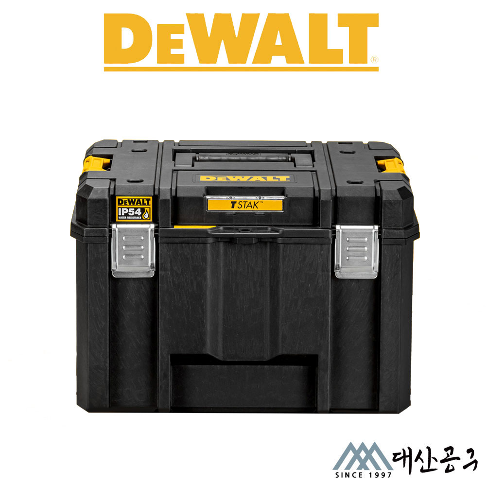 디월트 티스텍 IP54 공구함 Vl DWST83346-1 부품함 공구박스 방수방진, 1개 44,140원