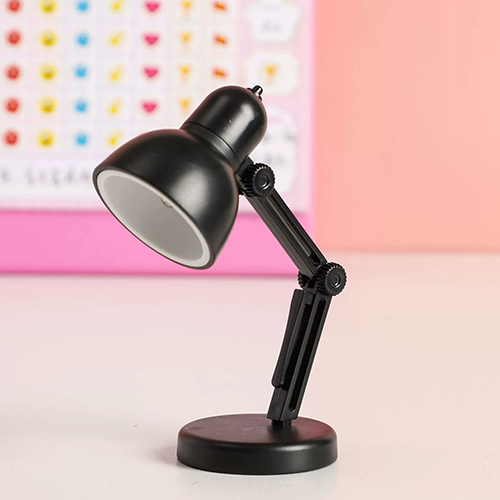 미니 라운드 스탠드 무드등 건전지형, 블랙 5,500원