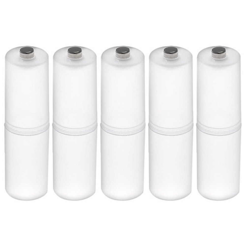 JK 건전지 사이즈 변환 케이스 AAA to AA 변환 건전지 홀더 케이스 어뎁터 배터리 변경 충전지 사이즈 변경, 1세트, 5개입 5,000원