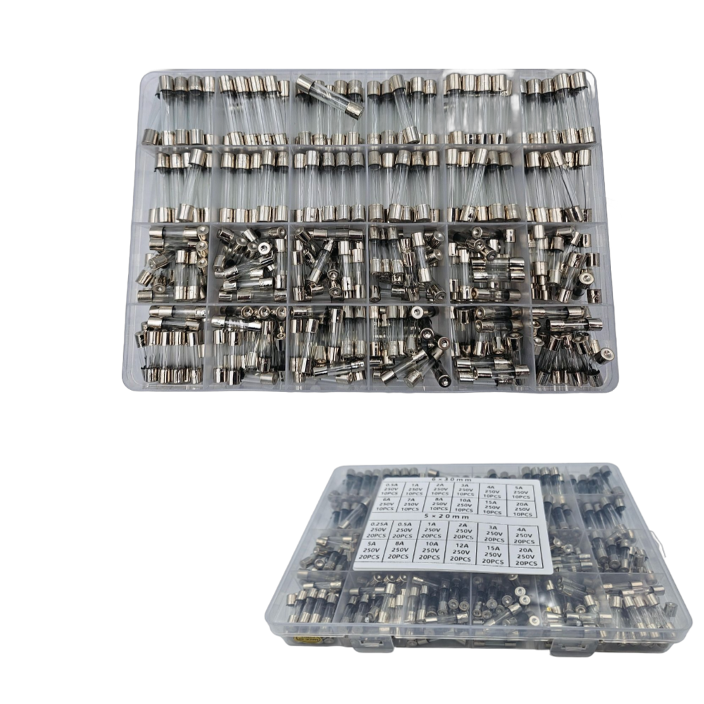 리틀브릿지 유리관 휴즈 24종 360개 세트 퓨즈 20mm 30mm, 1개 14,400원