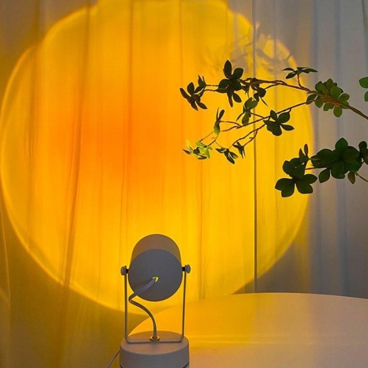 루카스 선셋 LED인테리어 석양 노을 무드등, 1개, 화이트 18,500원