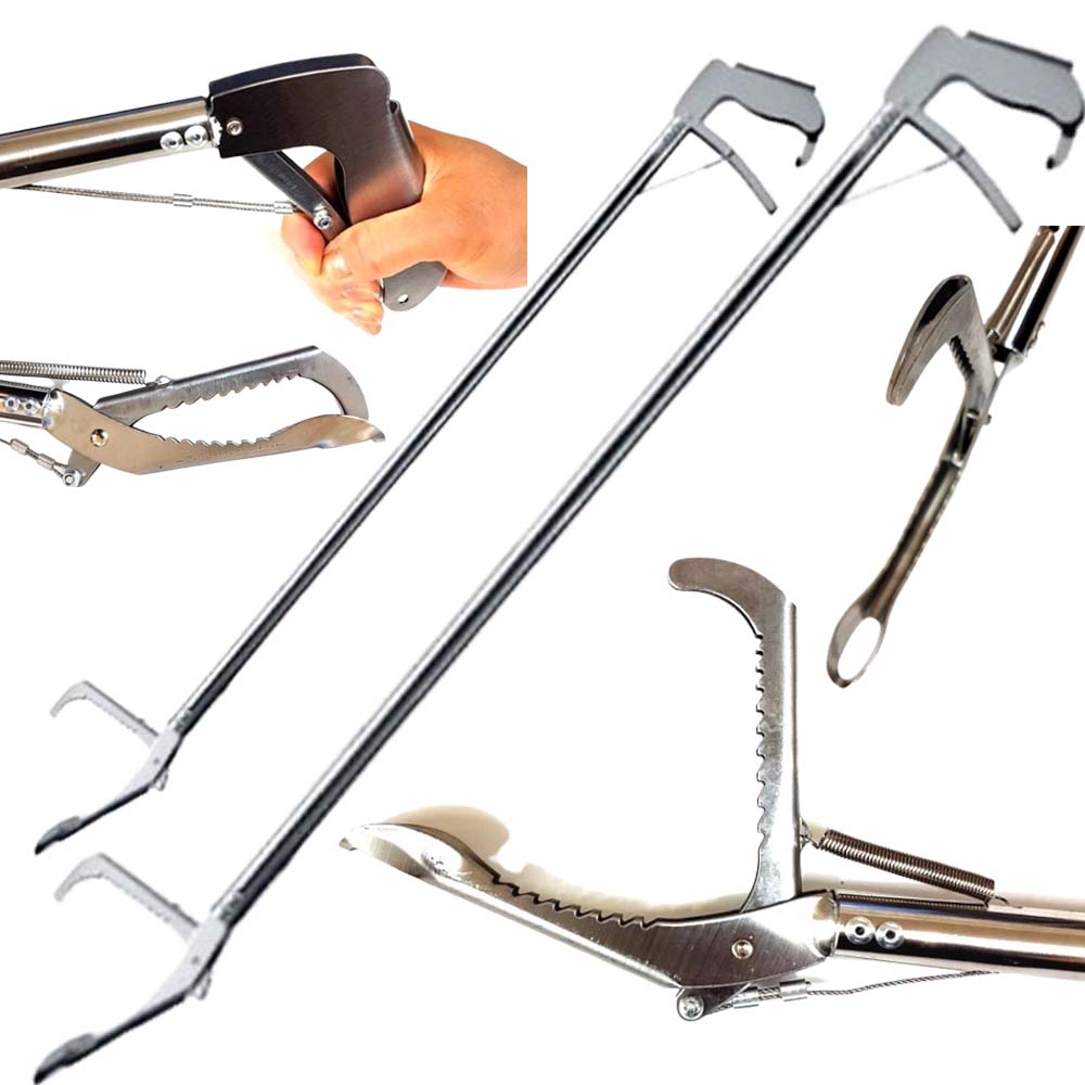 긴집게 만능 집게 악어 해루질 대형 접이식 긴 뱀집게, 와이어집게 120cm, 1개 28,800원