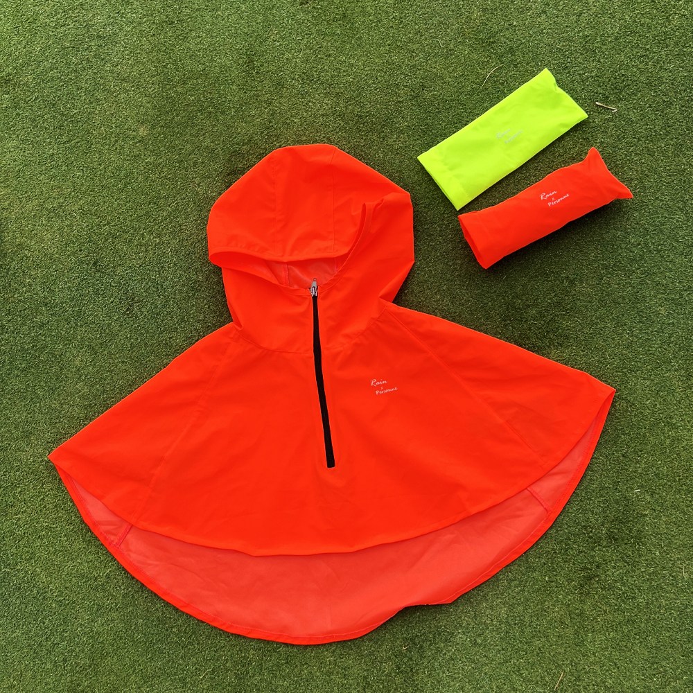 비비 레인 케이프 스커트 레인후드 우비 비오는날 야외스포츠 우천골프 38,600원