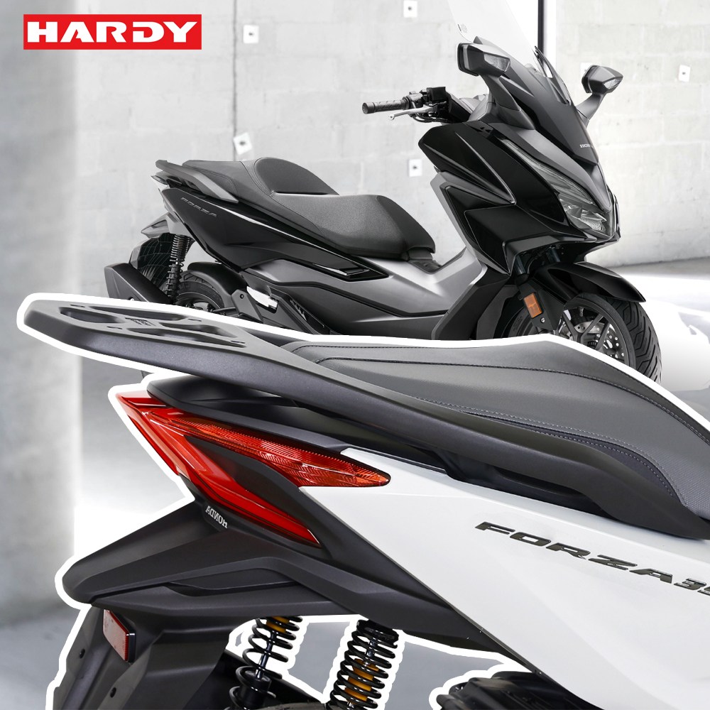 21년-26년 혼다 포르자350 일체형 알루미늄 리어캐리어 짐대 탑박스브라켓, 1개 129,000원