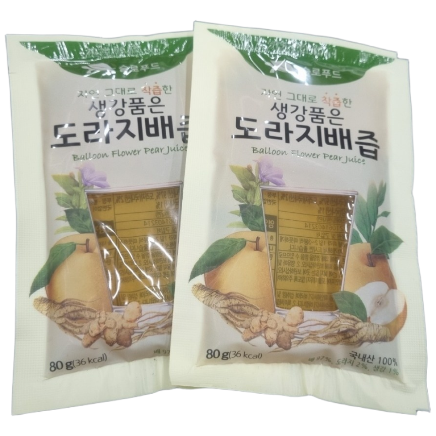 [파격 할인] 자연 그대로 착즙 생강 도라지배즙 37,210원