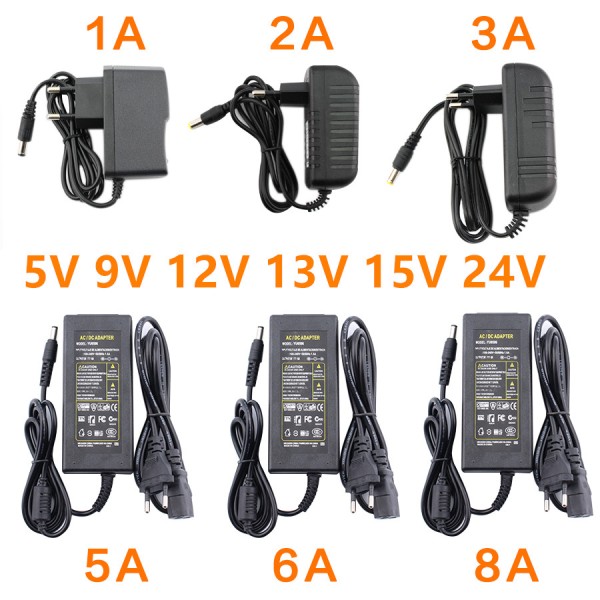 12V DC 전원 공급 장치 5V 6V 8V 9V 10V 13V 14V 24V 1A 2A 3A 5A 6A 8A 변압기 AC 220V ~ 어댑터 LED 드라 8,200원