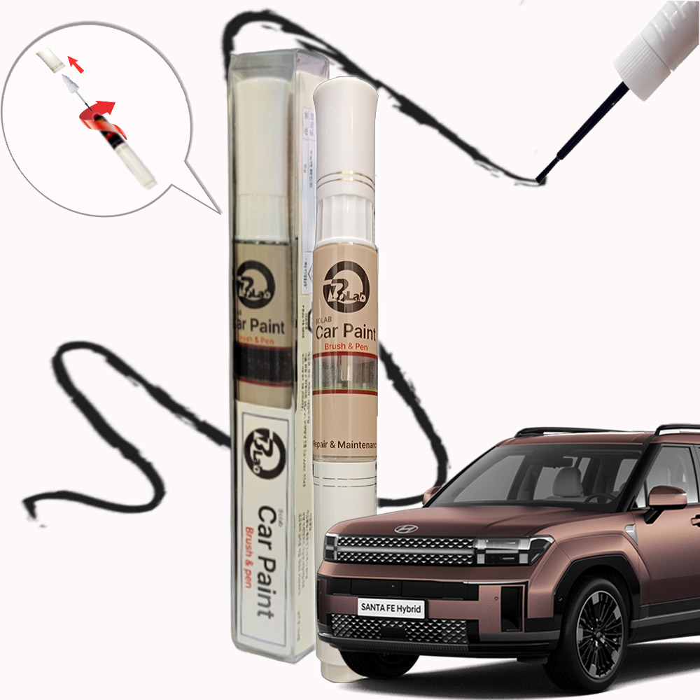 싼타페 붓펜 카페인트 자동차 흠집커버 붓페인트 펜 전차종 호환 컬러 페인트 MX5 TM DM 8,500원