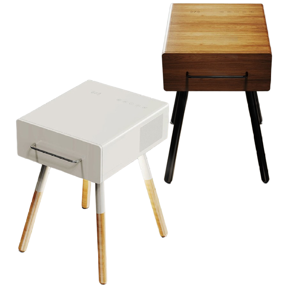 휴라이즈 HR-Clowood 오브제 테이블 조명 블루투스 스피커 인테리어 무선충전, 애쉬우드 399,000원