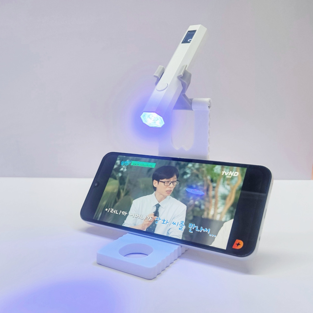 일리마 미니 UV 젤네일램프 거치대 세트 LED 일자형 램프, 1개, 핑크 13,800원