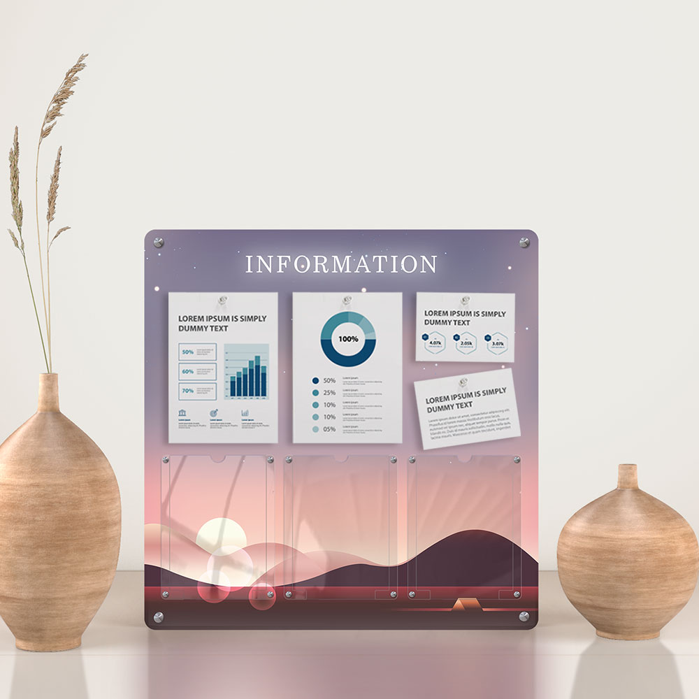 자석게시판 학교 학원 메모보드 6구 A4 아파트 엘리베이터 공지사항 안내문 어린이집 환경구성 상가 인포메이션 알림판 248,400원