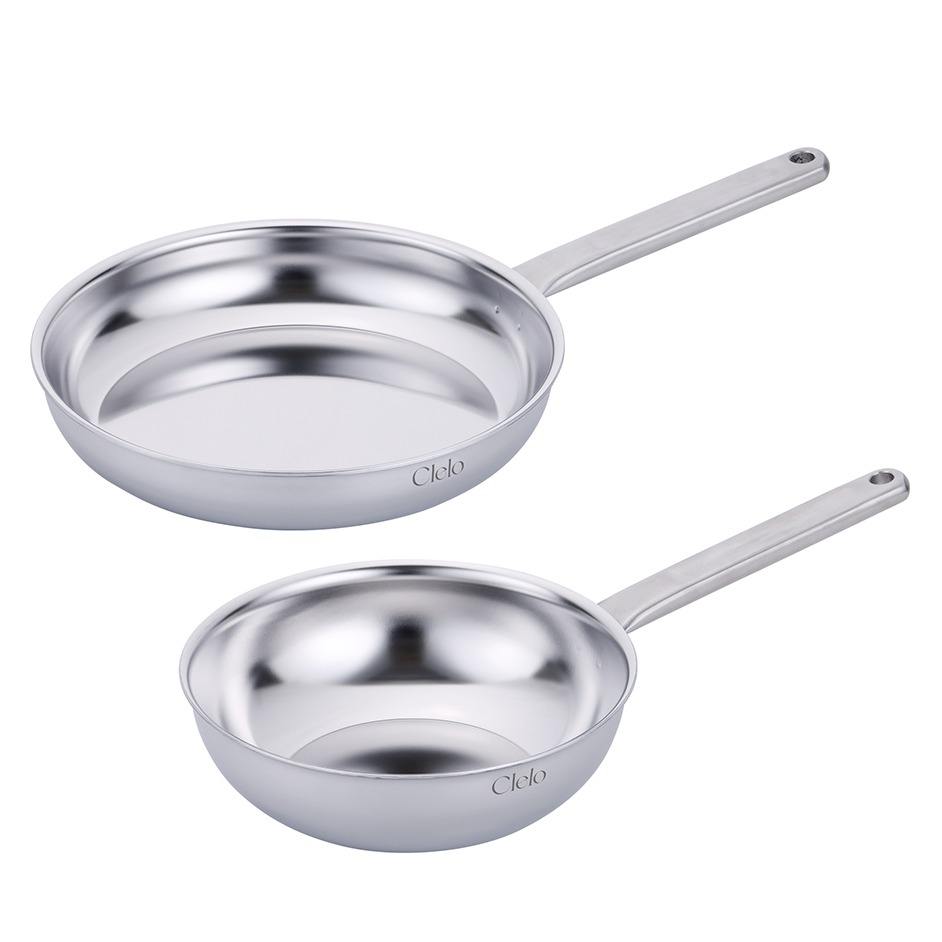 리빙아트 씨엘로 무연마제 통5중 스테인레스 팬 F세트 2개 122,950원