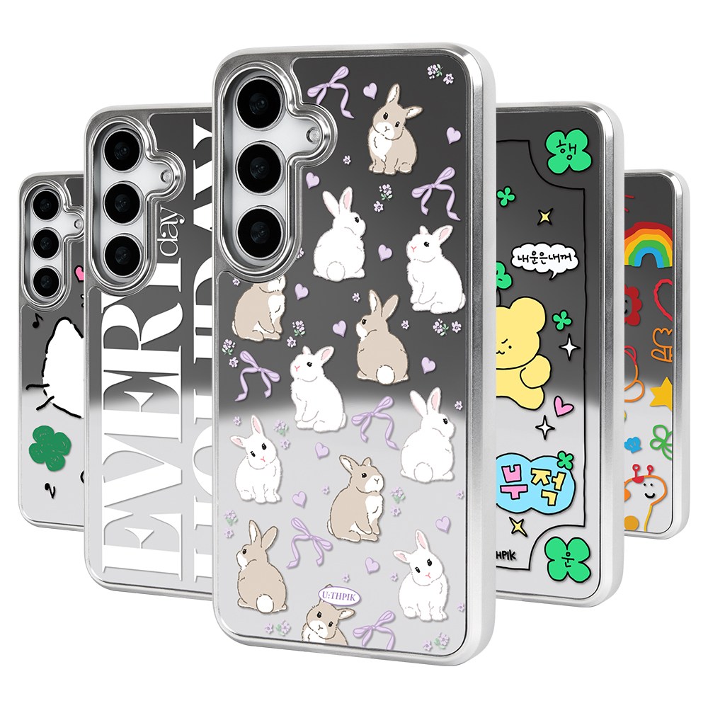 [50디자인] 유스픽 미러 갤럭시S24/갤럭시S24플러스/갤럭시S24울트라 케이스 17,000원