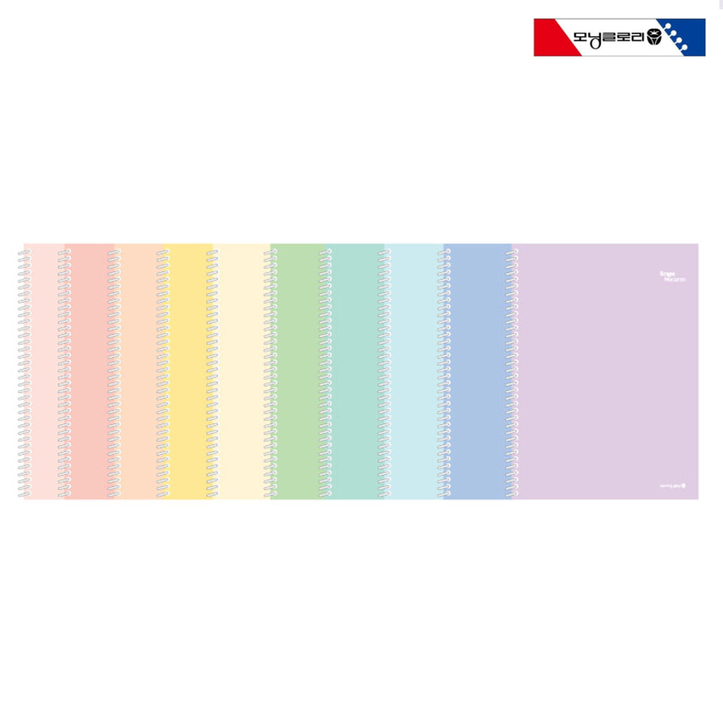 모닝글로리 1500 중고등 스프링 무제 K-2 파스텔 노트 X 10권 10,800원