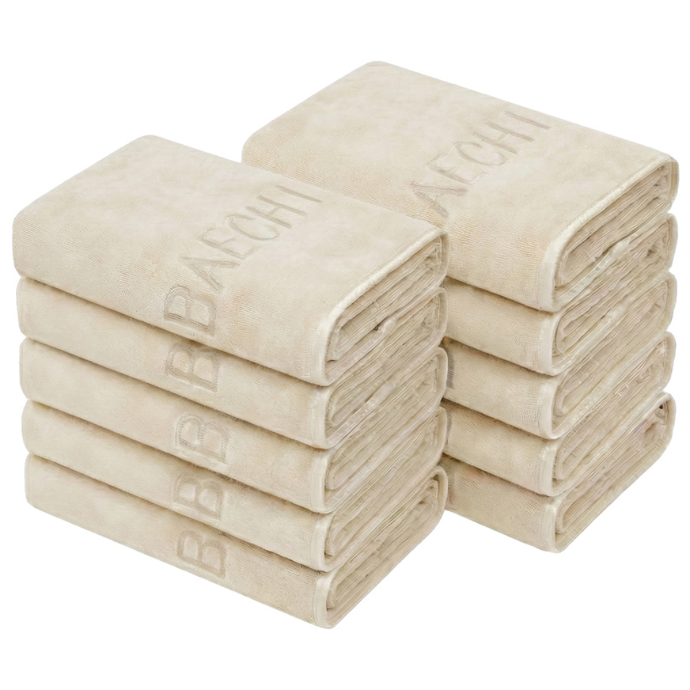 배이치노 먼지없는 부드러운 호텔수건 150g 고급 수건, 10개, 오트밀 37,700원