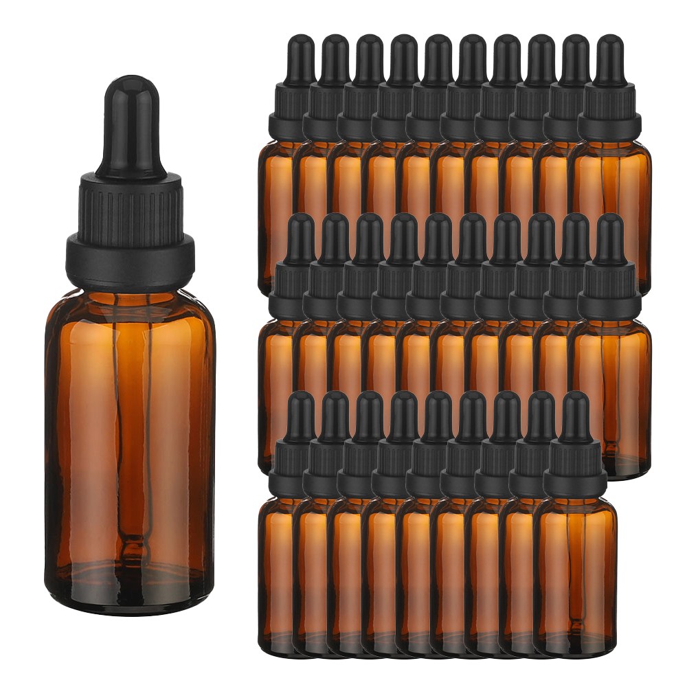 향수용기 블랙 잠금캡 스포이드 브라운 공병 30ml 30개, 30개 13,900원