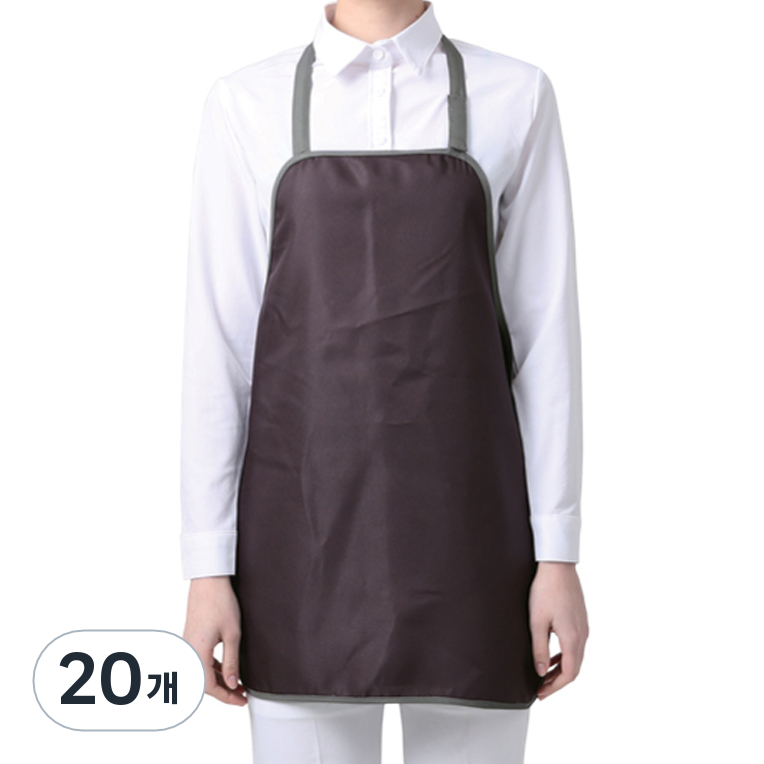 웰프런 목걸이형 손님용 앞치마 42,800원