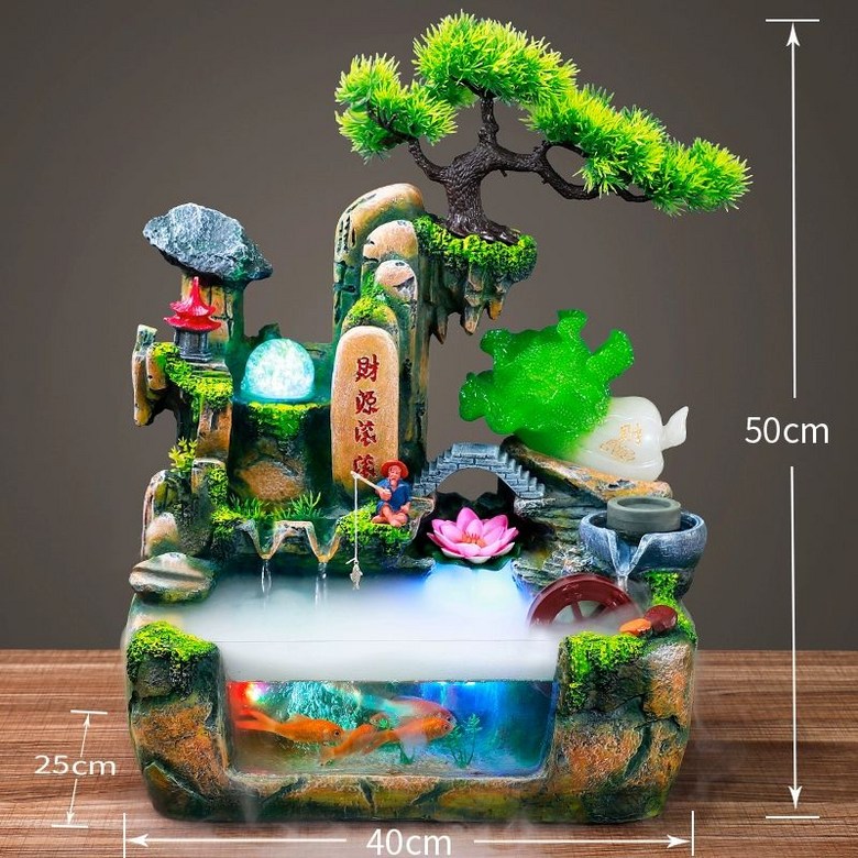 미니멀 사무실 가습기 플로팅 장식 물레방아 117,600원