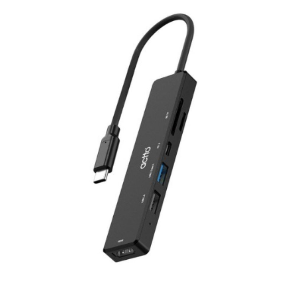 엑토 6in1 C타입 PD HDMI 카드리더기 멀티 허브 CRH-25 175,240원