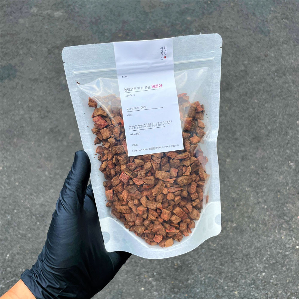 방앗간청년 압력으로 쪄서 볶은 레드 비트차 13,550원