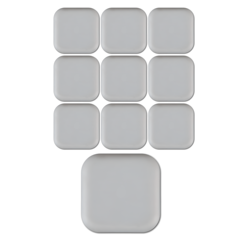 코지모먼트 실리콘 문콕방지 보호패드 그레이 4.5 x 4.5 cm 7,640원