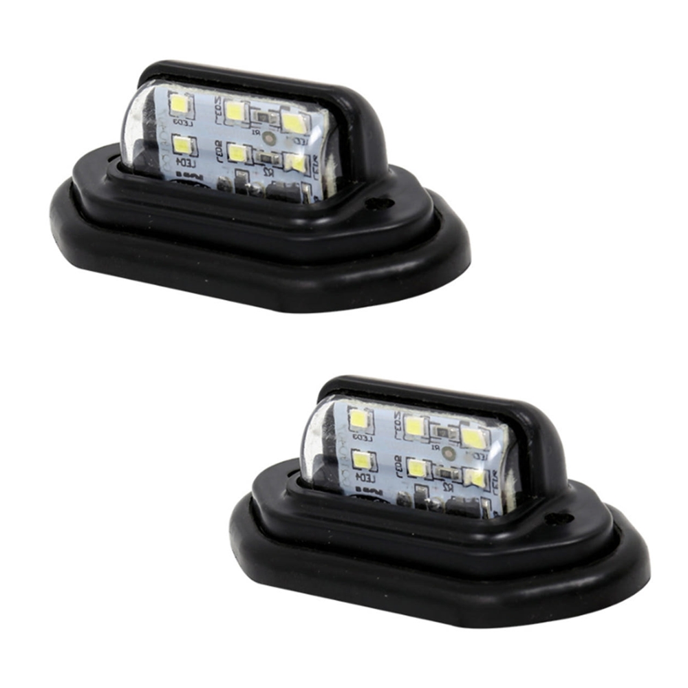 알테쉬 12v 24v 화물차 LED 차폭등 언더램프 번호판등, 2개, 블랙 7,500원