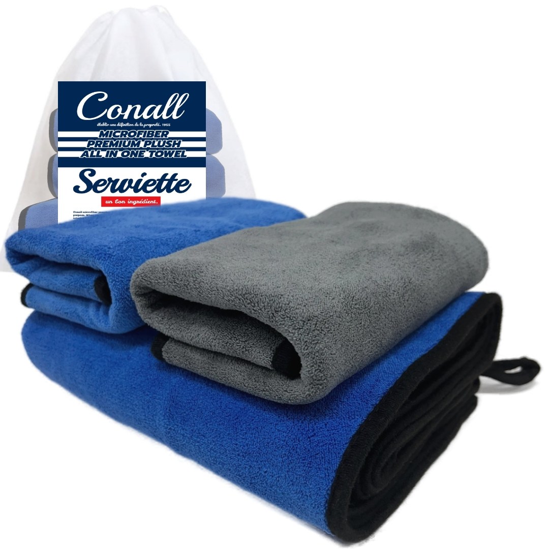 코날 프리미엄 차량용 고중량 초극세사 세차타월 1.6M타월 1p + 0.6M타월 2p 세트 19,600원