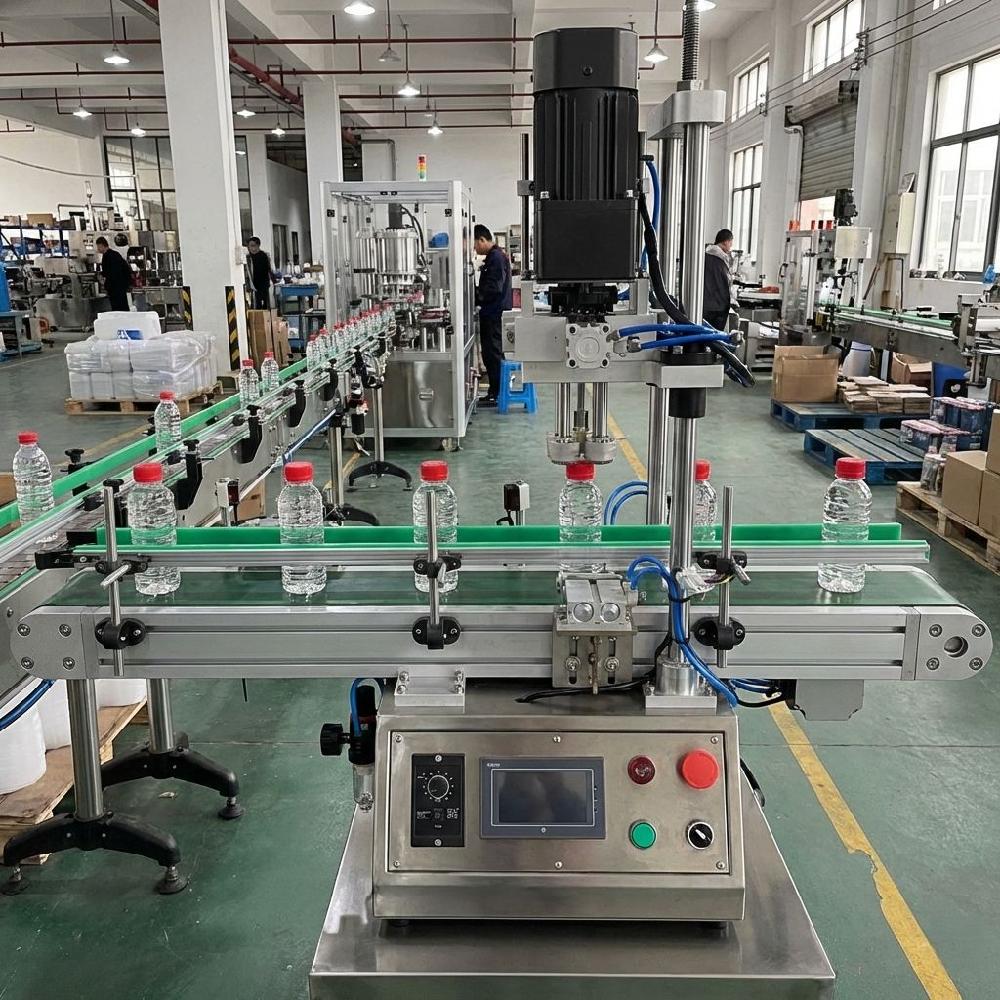 로아툴 전자동 캡핑기 컨베이어 병 뚜껑 잠금 공병 실링기, 1 2,174,700원