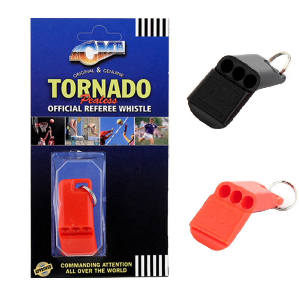 애크미 토네이도 635 레프리휘슬 프로스포츠 심판호각, 레드, 1개 8,490원