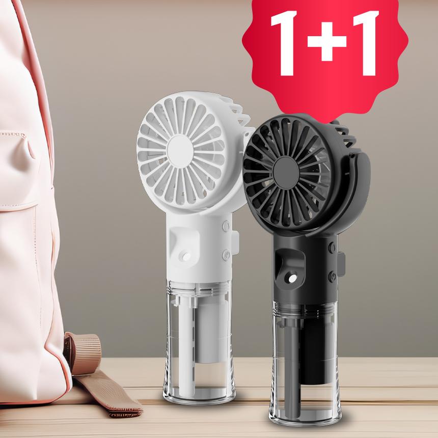 EasySMX 1+1 미니선풍기 휴대용 가습선풍기 핸드손선풍기 미스트 F4 17,900원