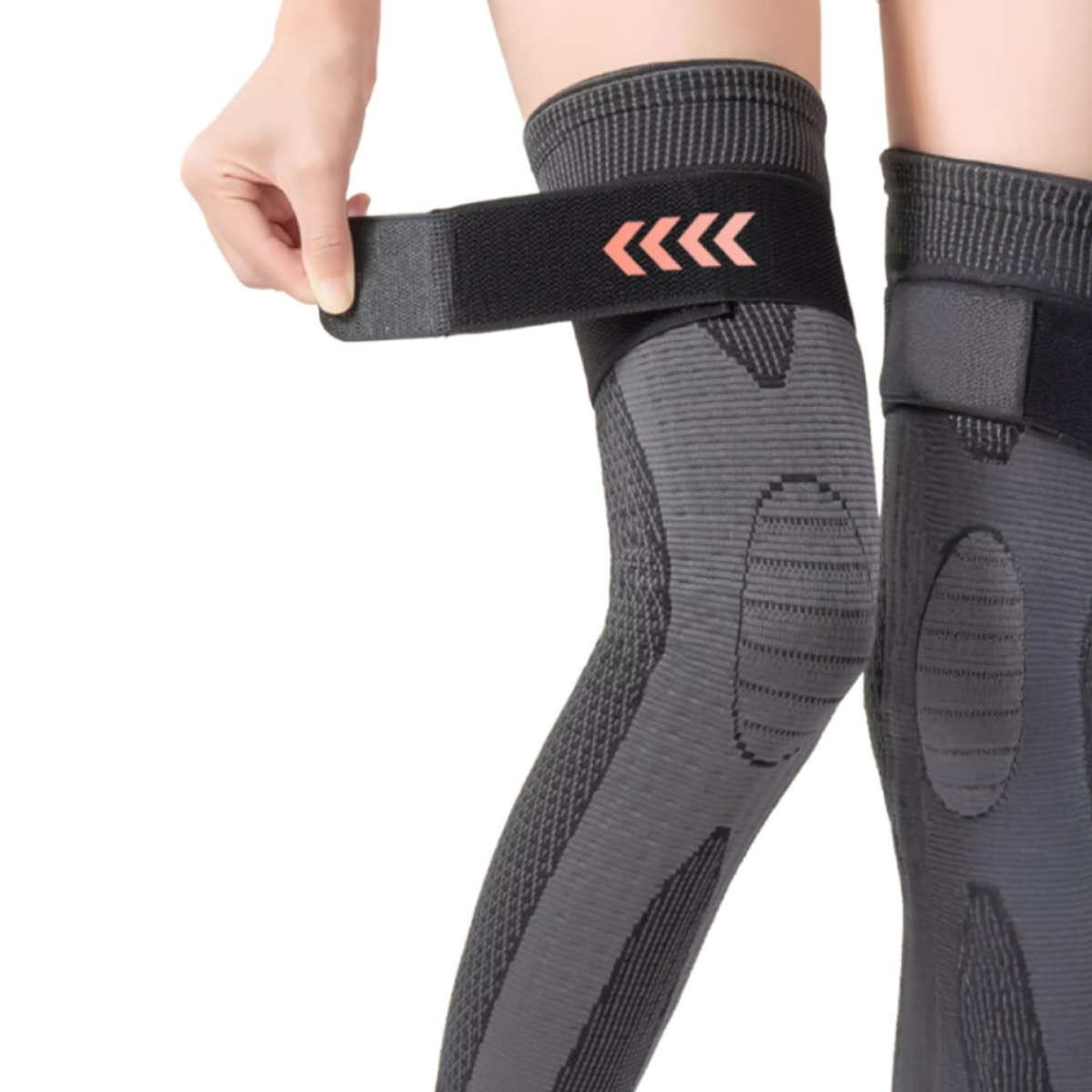 컬쳐엔 한방 쑥 발열 무릎보호대 시린무릎 체온상승 보온 미끄럼방지 밴드 2개, 1세트 17,800원