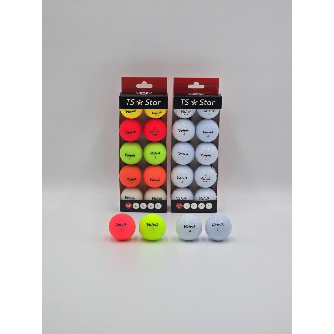 TS 스타 특A+ 화이트/컬러 선택 30알 세인트나인/볼빅/스릭슨/캘러웨이 로스트볼, 3개, 10개입, 세인트나인 특A+ 화이트 30(비닐포장) 43,300원