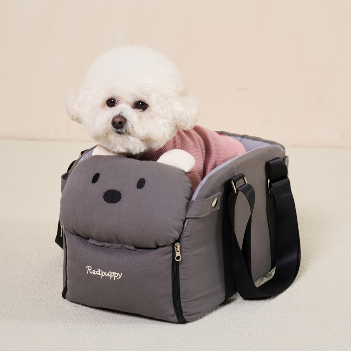 레드퍼피 반려동물 로건 콘솔 카시트, 퍼플그레이, 1개 42,000원