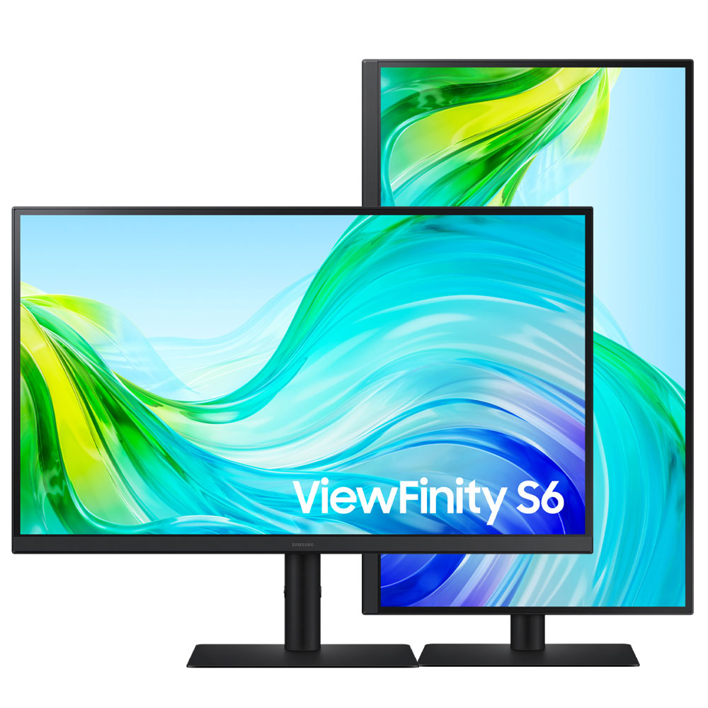 삼성전자 68.4cm (27인치) S27F610 뷰피니티 S6 QHD IPS 컴퓨터 모니터 LS27F610EAKXKR 피벗지원 279,000원