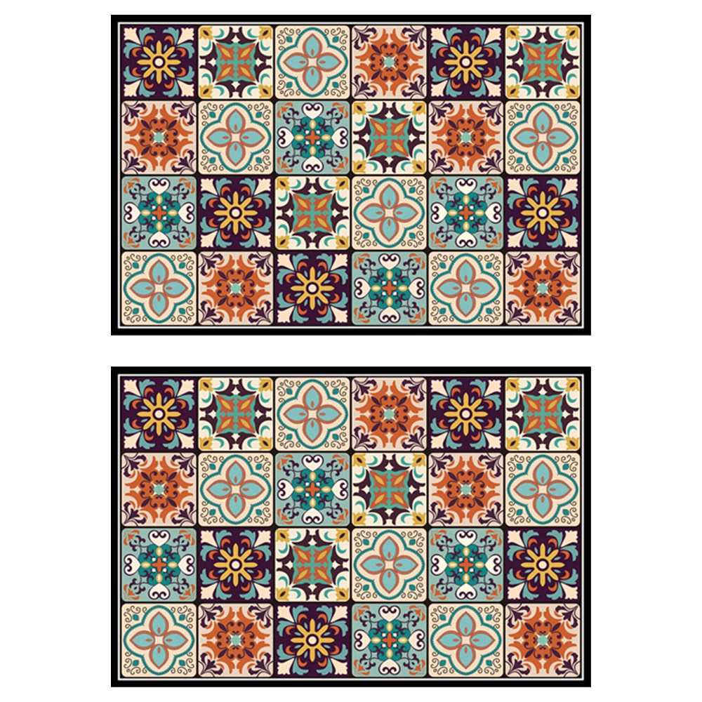 투데이리빙 1+1 빨아쓰는 지중해 타일 패턴 규조토 발매트 욕실 주방 화장실 워셔블 논슬립 매트 8,800원