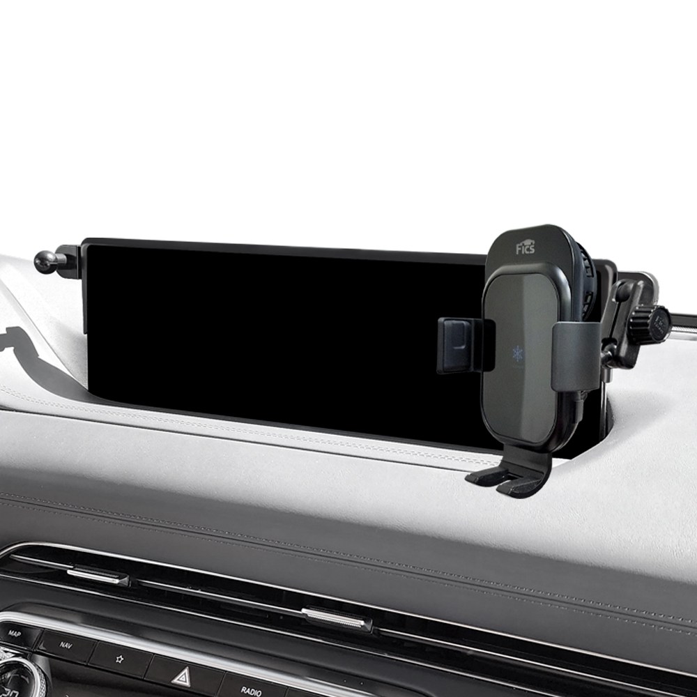 픽스 글로벌 제네시스 GV70 G80 차량용 핸드폰 충전거치대 세트, 1개 69,500원