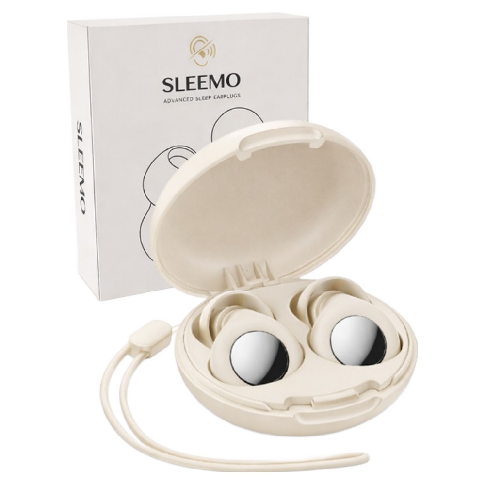 슬리모 소음 차단 실리콘 수면 귀마개 아이보리, 1쌍, 1개 41,000원