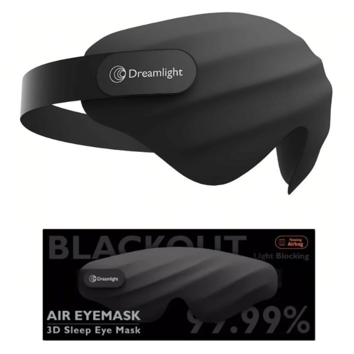 드림라이트 4S 에어 수면안대 4세대 암막 3D 눈가리개 빛차단 아이마스크 휴식 낮잠 용품 19,980원